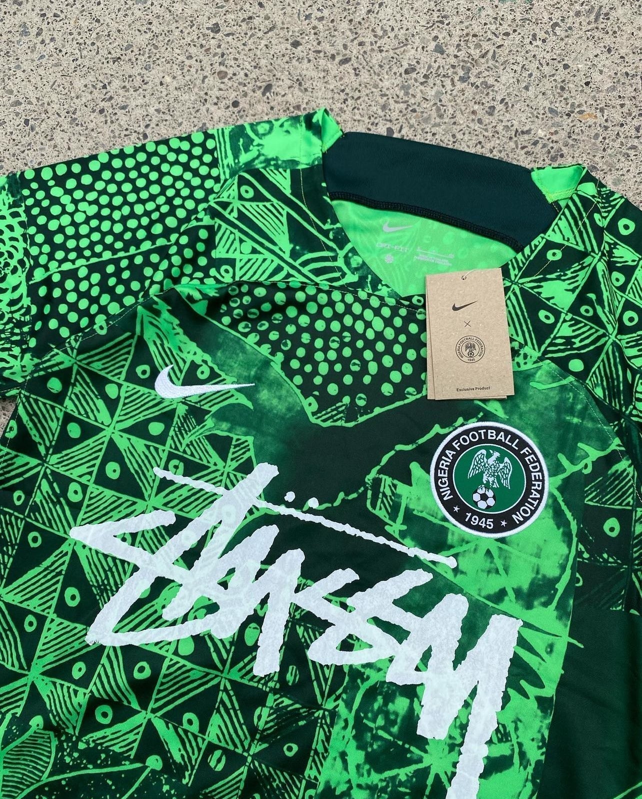 MAGLIA STUSSY X NIGERIA