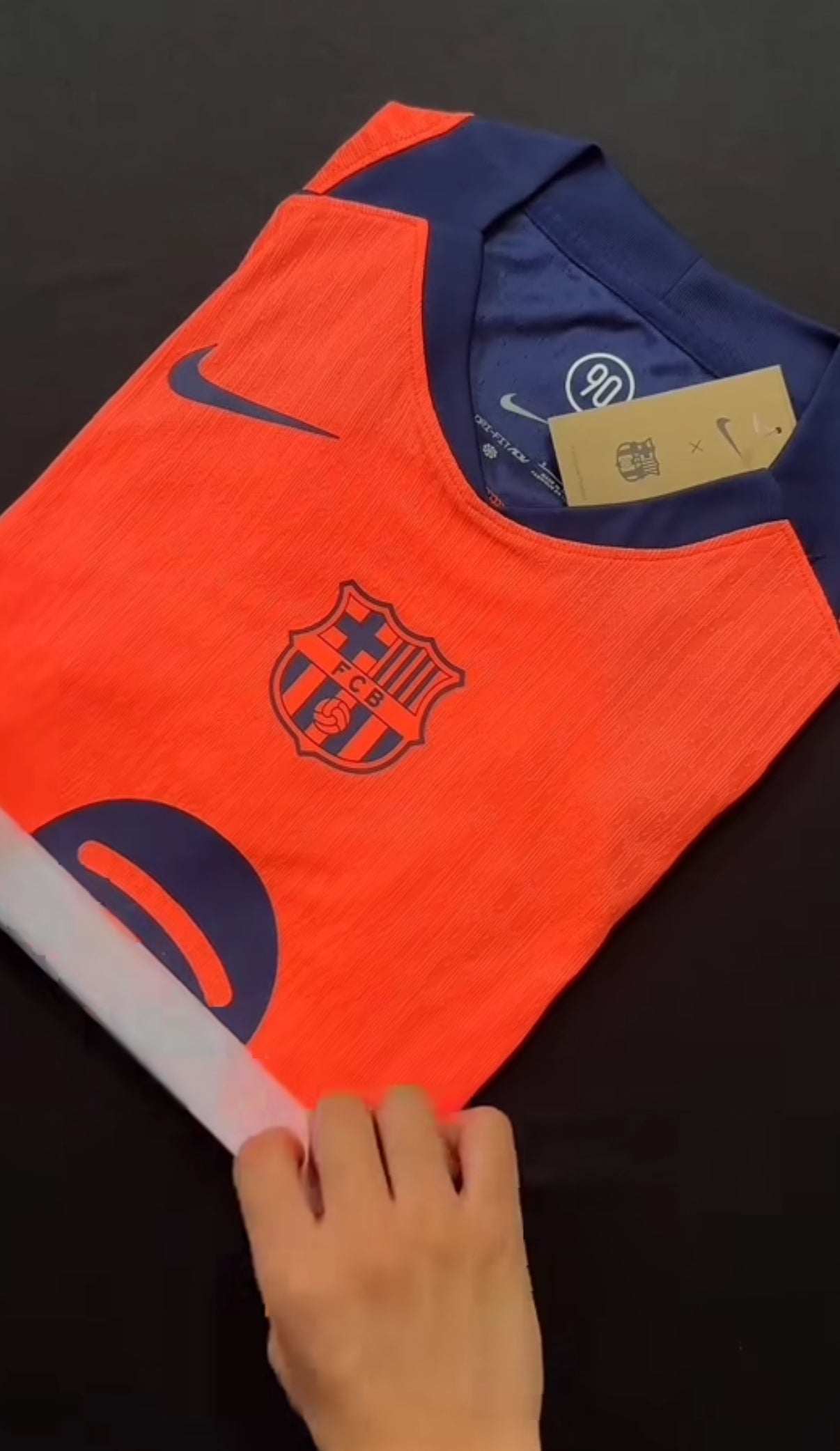 FC Barcelona Drittes Trikot 2025/2026 Orange