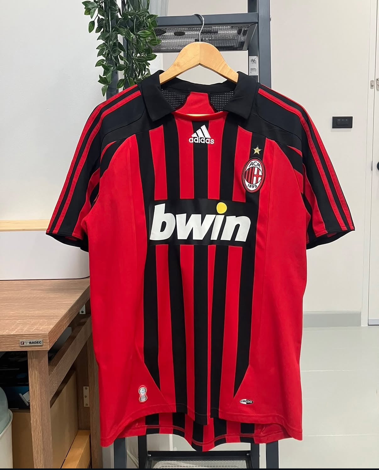 Camiseta Retro Local AC Milan 2007/2008