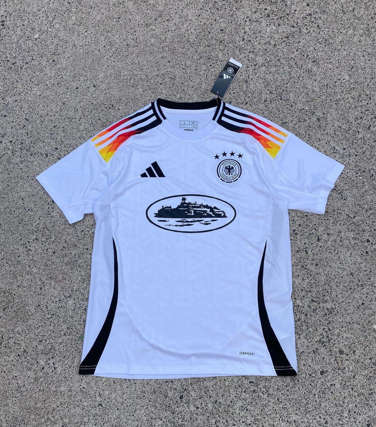 Camisola edição limitada Alemanha x Corteiz 2024/2025