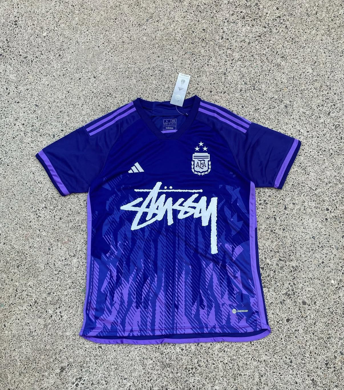 Argentinien Stussy Sonderedition Trikot