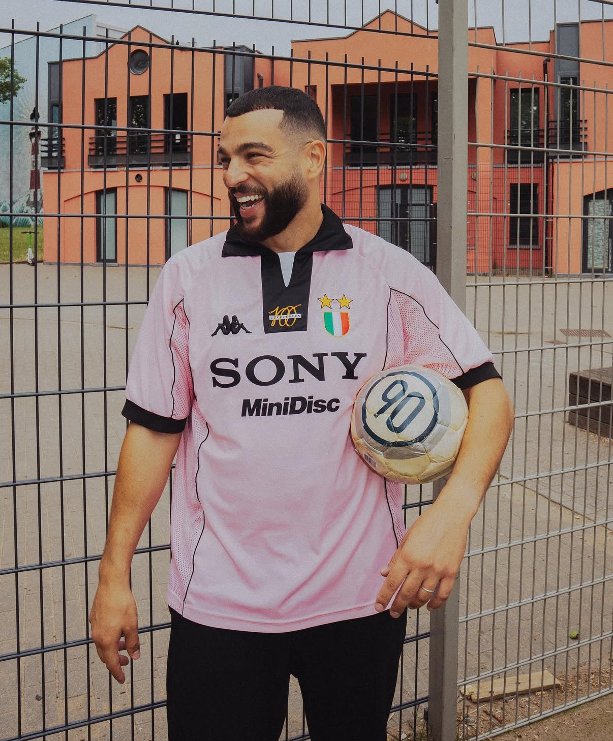 Juventus Retro Auswärtstrikot Pink 1997-1998