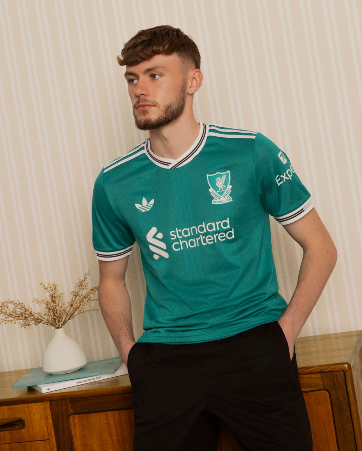 Terza maglia verde Liverpool 2025/2026