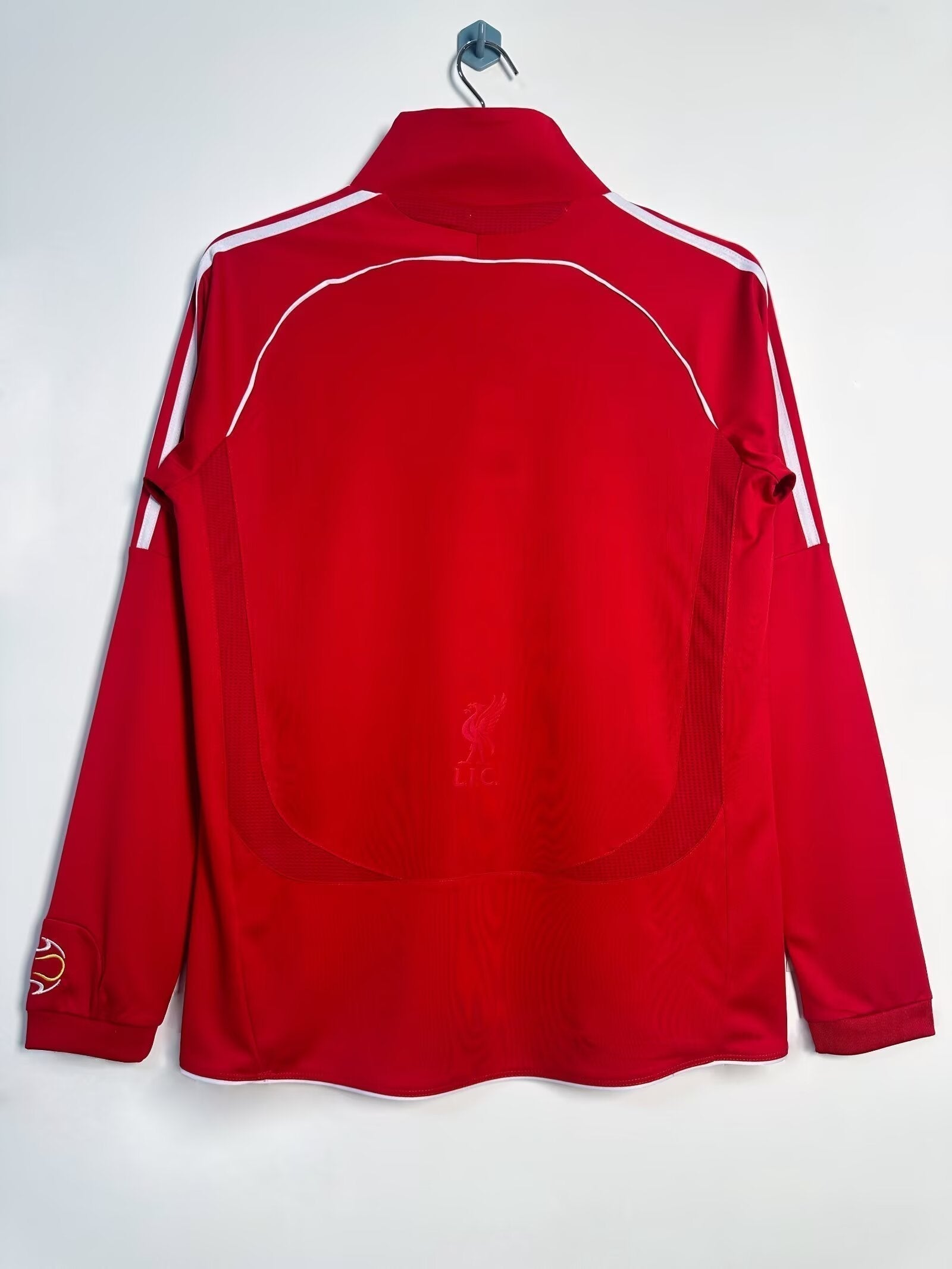 Liverpool 2006-2008 Langarm Heim Retro Trikot
