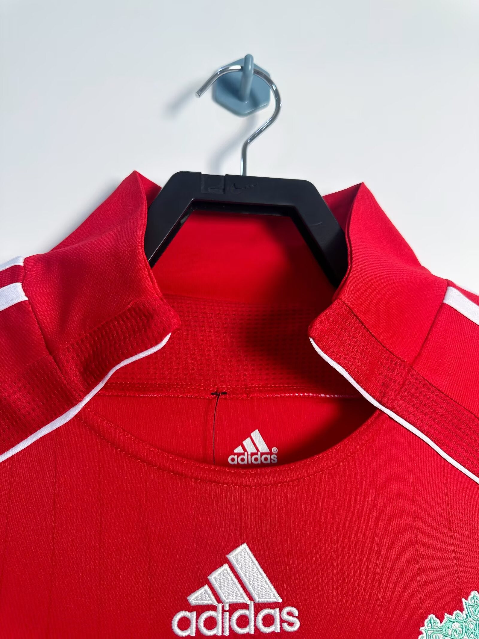 Liverpool 2006-2008 Langarm Heim Retro Trikot