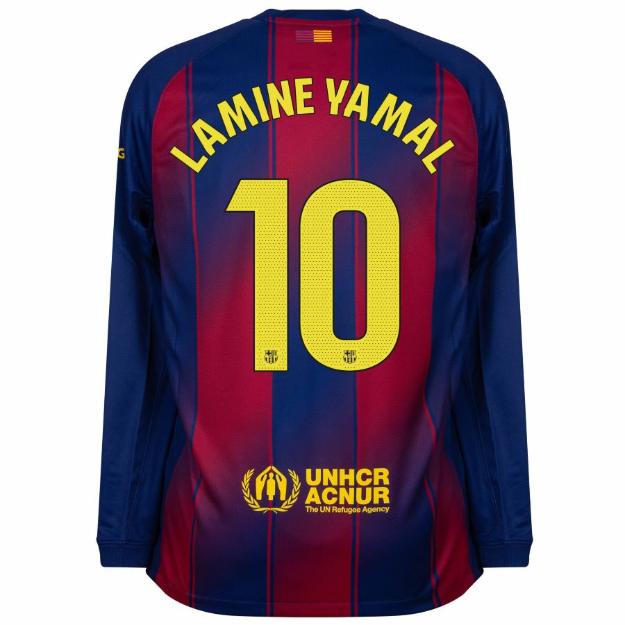 Maglia Casa Manica Lunga FC Barcelona 2025/2026