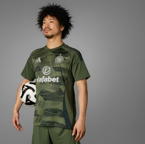 Celtic 2024–2025 Drittes Trikot Camouflage