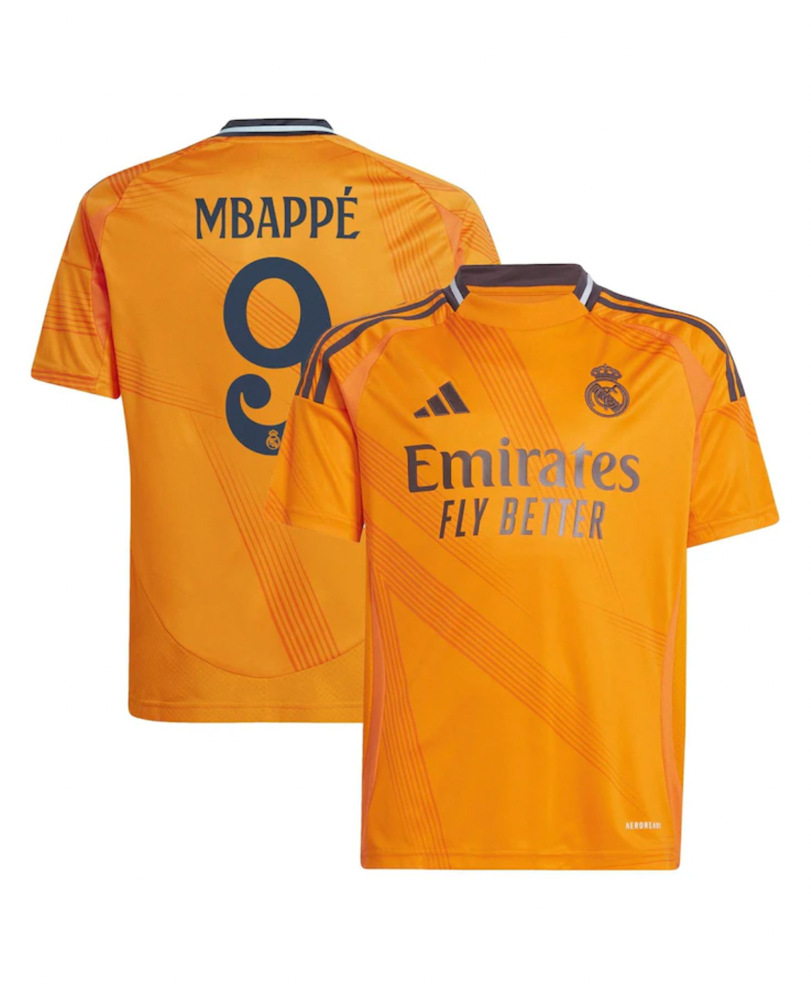 Real Madrid Auswärtstrikot 2024/2025 Orange