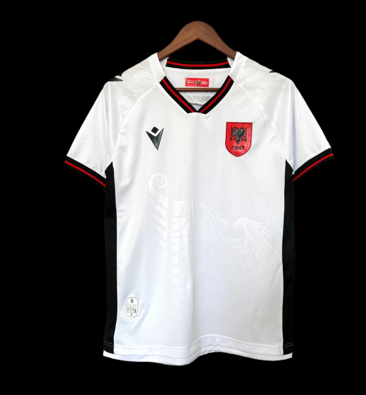 Albanien 2025/2026 Drittes Trikot (Weiß)