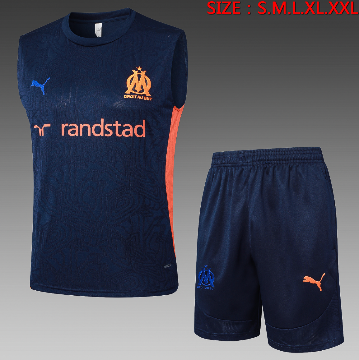 Marseille ärmelloses Trikot