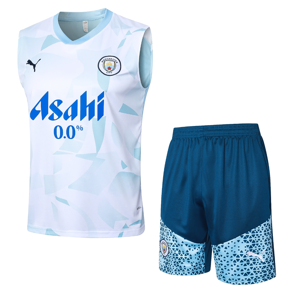 Manchester City Ärmelloses Trainingsset