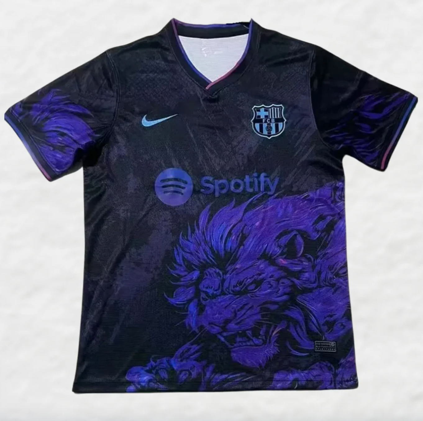 FC Barcelona Lila Löwen Trikot