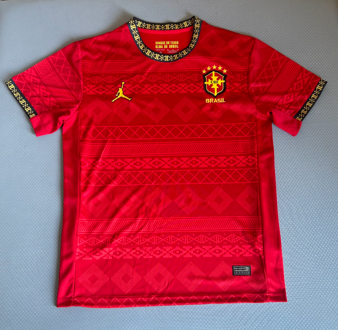 Brasilien Jordan Rotes Trikot 2026
