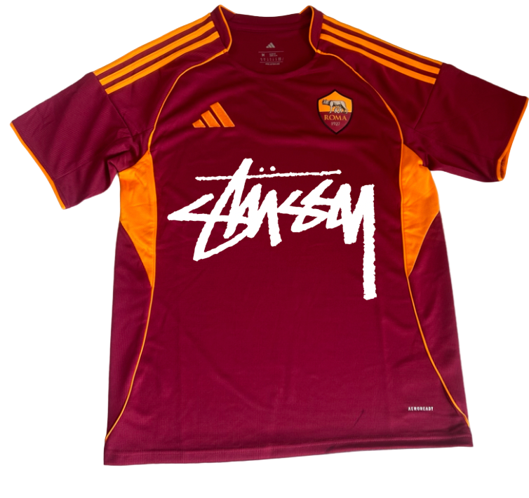 AS Rom x Stussy Sonderedition 2026 Trikot