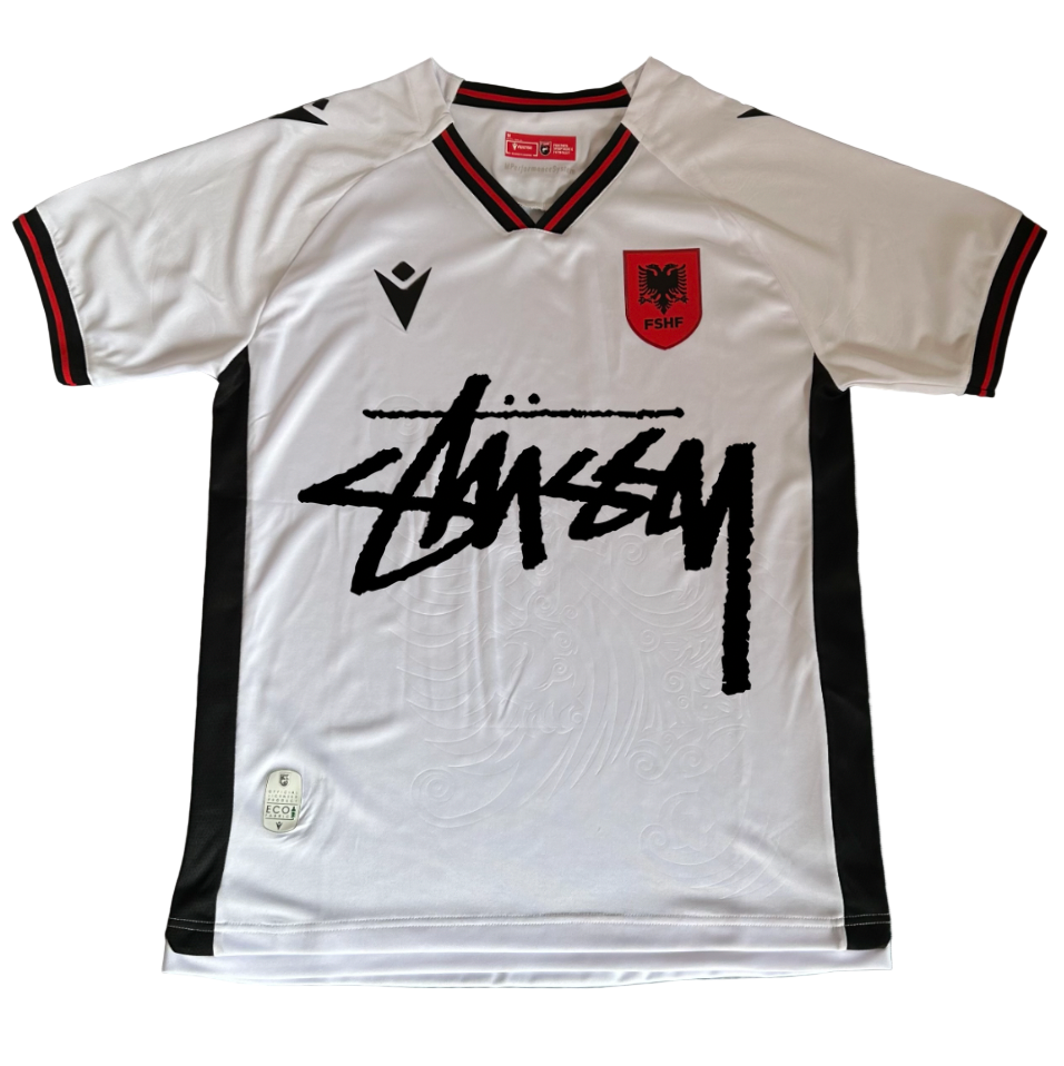 Albanien X Stussy Sonderedition Trikot