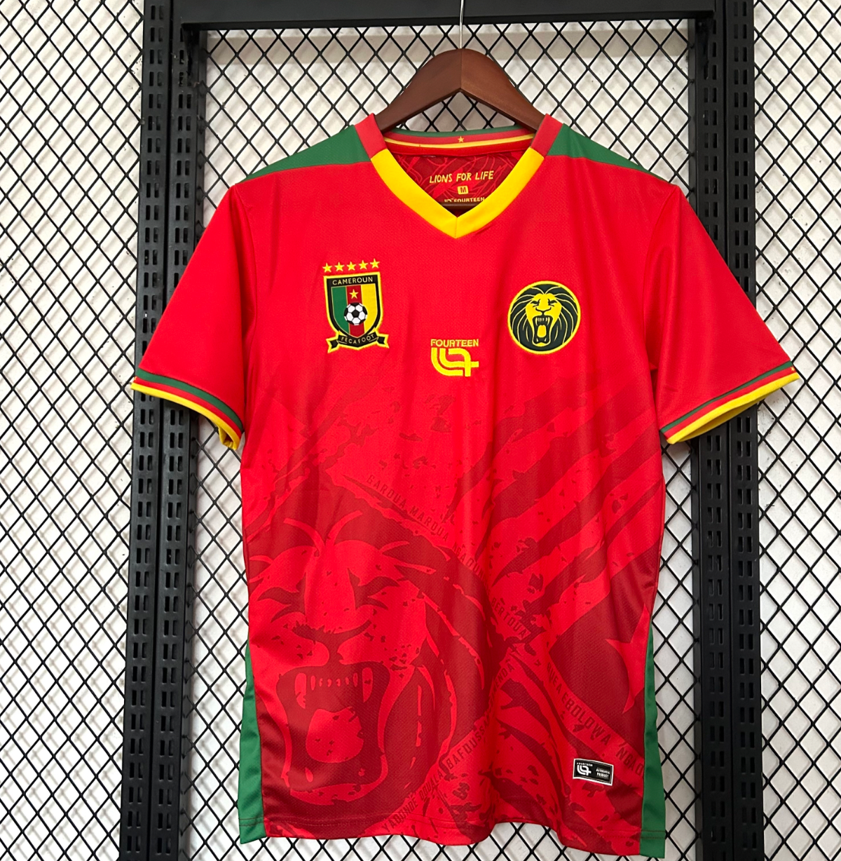 Kamerun 2025/2026 drittes rotes Trikot