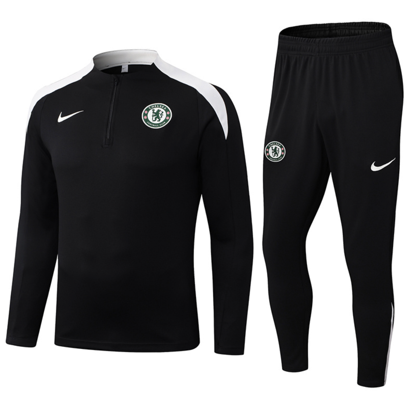 Chelsea 2025/2026 Schwarzer Trainingsanzug