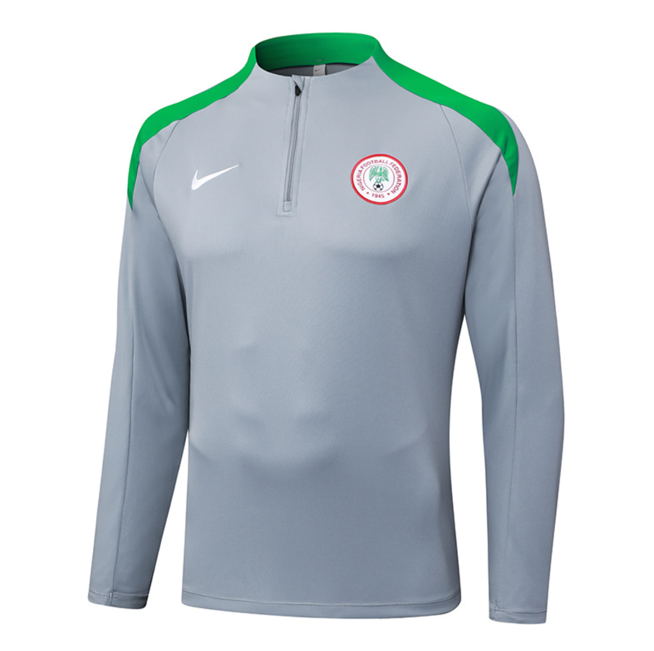 Nigeria 2025/2026 Grauer Trainingsanzug