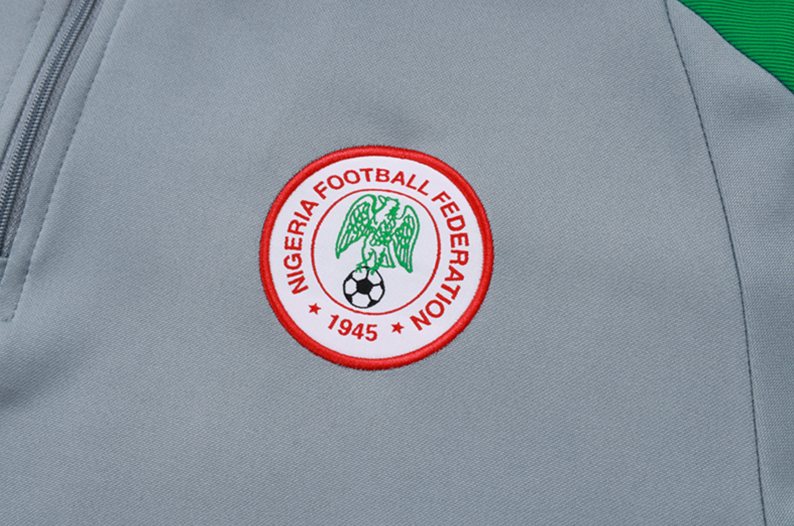 Nigeria 2025/2026 Grauer Trainingsanzug