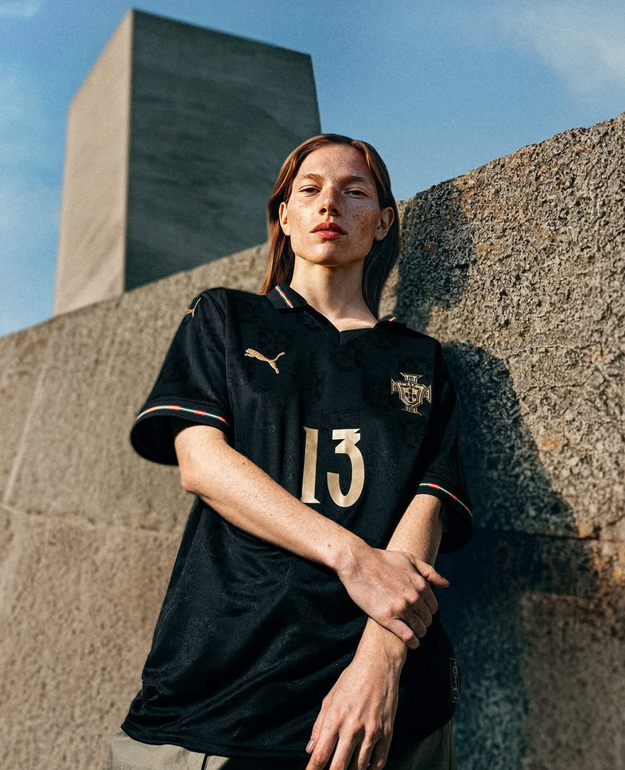 Portugal 2026 Sonderedition Eusébio Trikot – „Pantera Negra“ (Schwarzes Trikot)