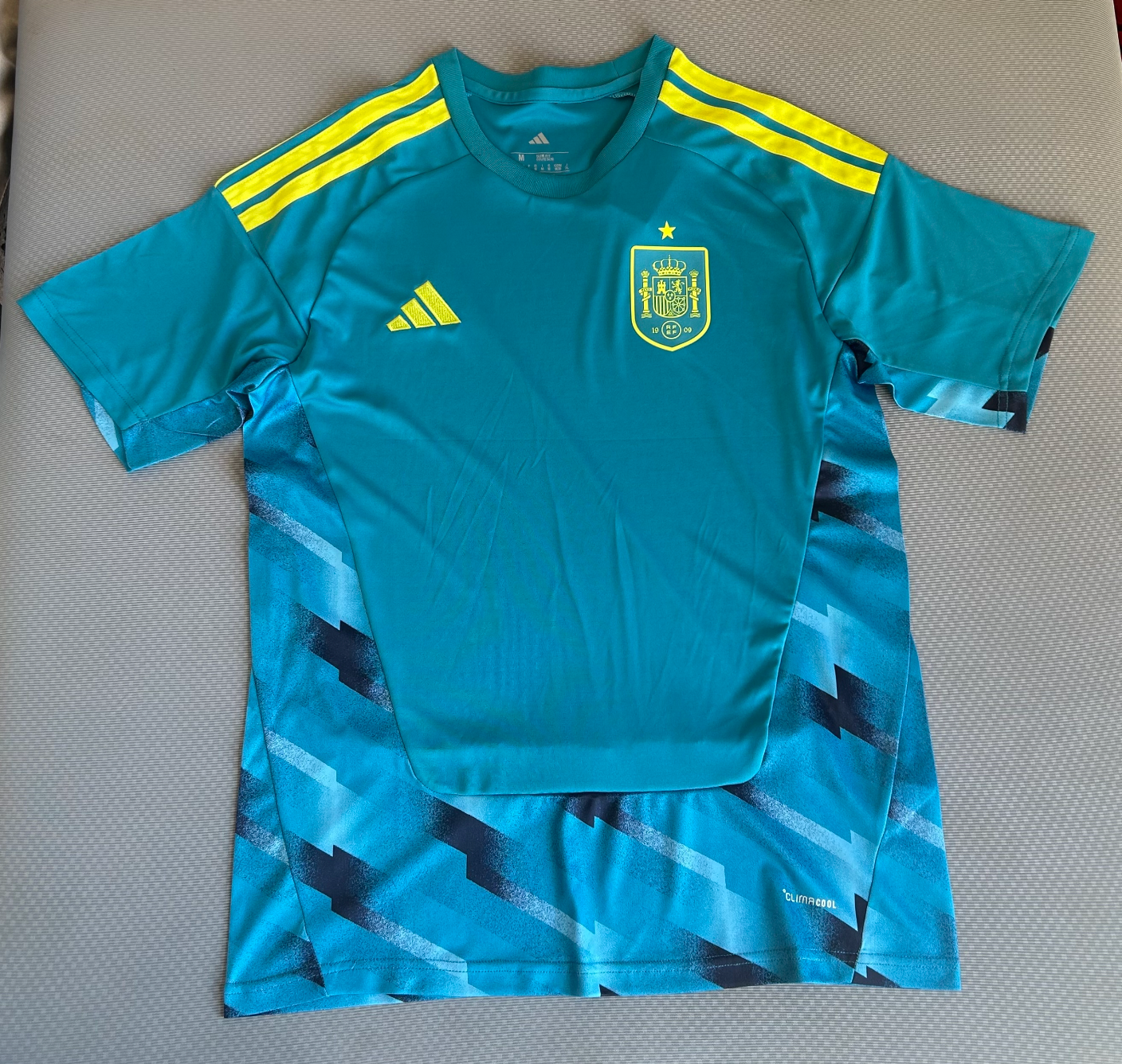 Spanien 2026 Weltmeisterschaft Torwarttrikot hellblau
