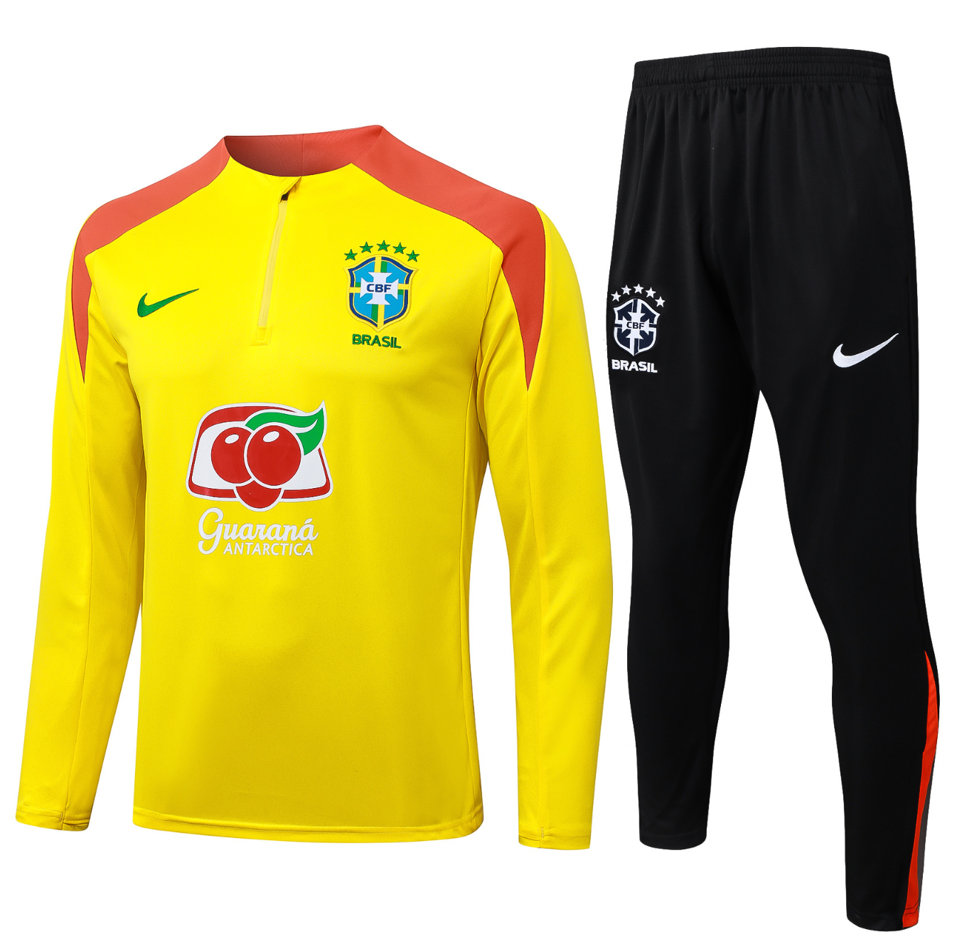 Brasilien 2027 gelber Trainingsanzug Guarana