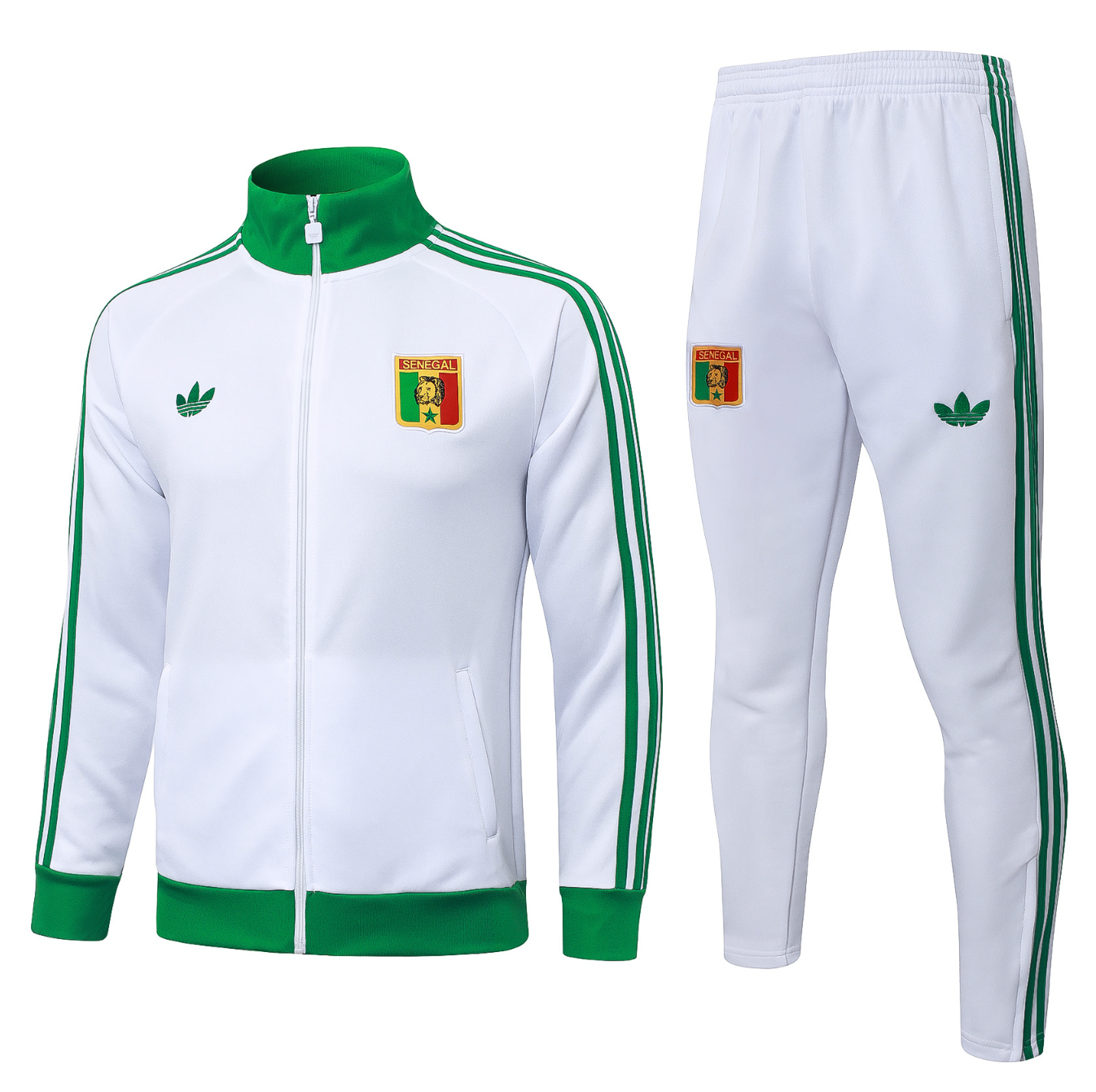 Senegal 2026/2027 Weißer Trainingsanzug