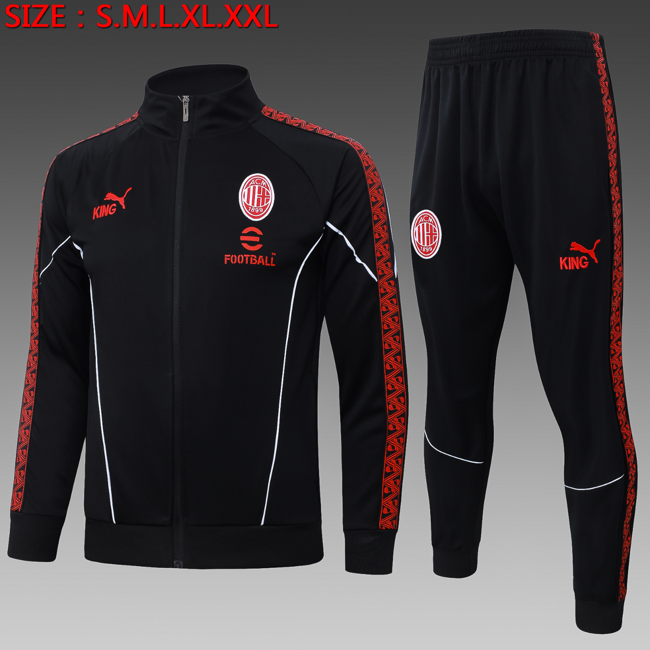 AC Milan 2026 Tuta King (Nera)