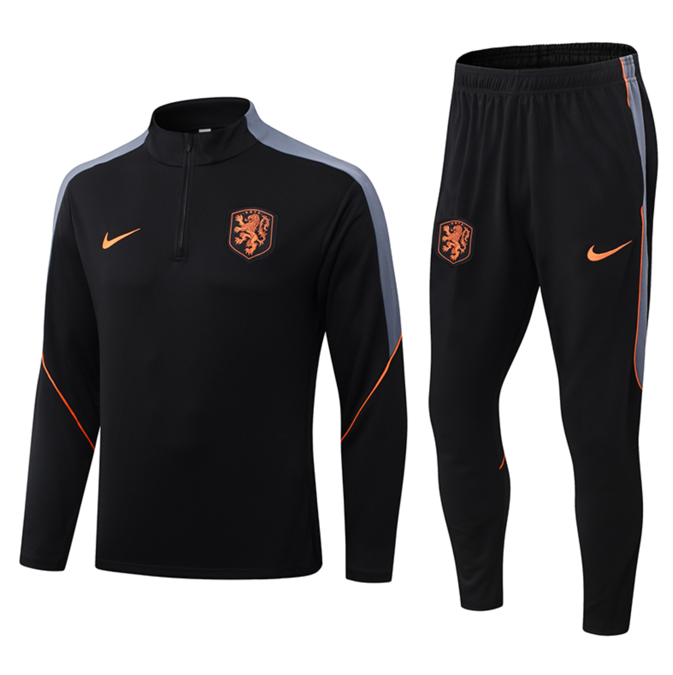 Niederlande Schwarzer Trainingsanzug 2026