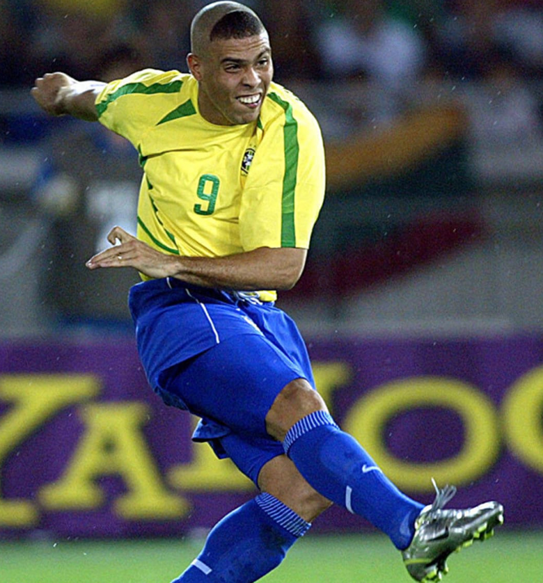 Brasilien Heim-Retro-Trikot 2002