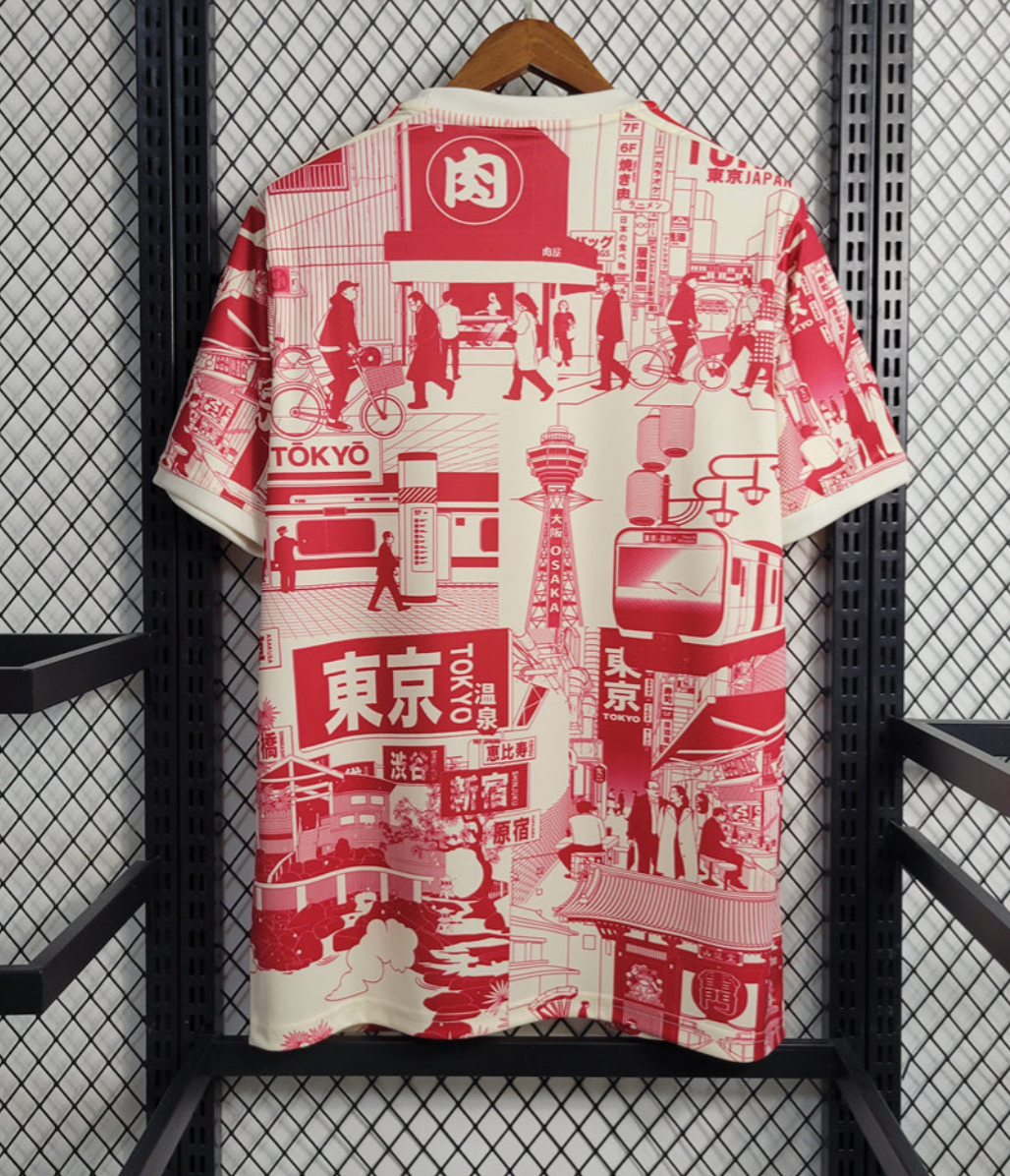 Giappone Tokyo Maglia Edizione Limitata Rossa