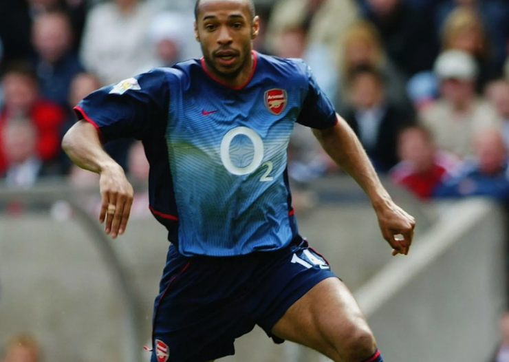 2002/2004 Arsenal Auswärts Trikot