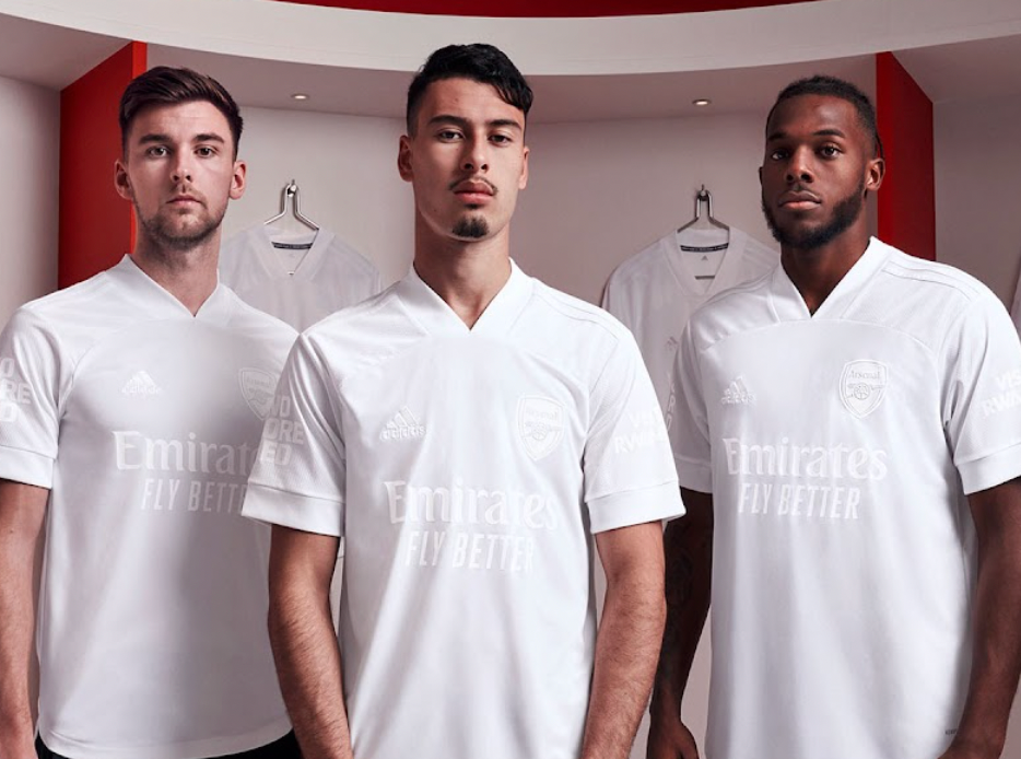 Arsenal Weißes Trikot 21/22