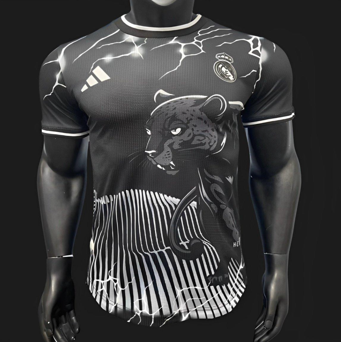 Real Madrid 24/25 Schwarze Panther Sonderedition Trikot