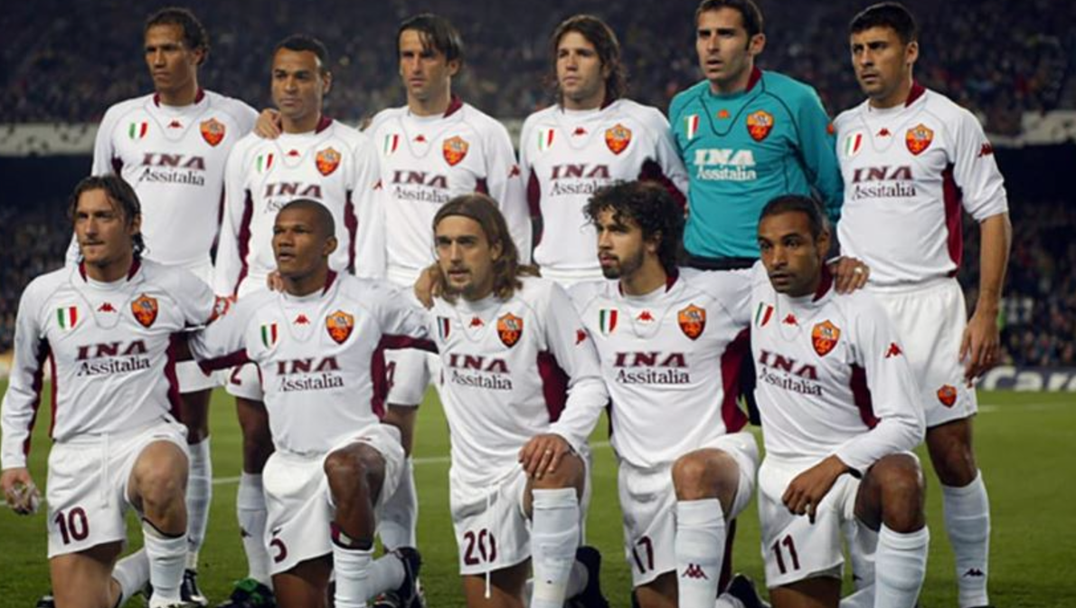 ROMA 2000/2001 Auswärts