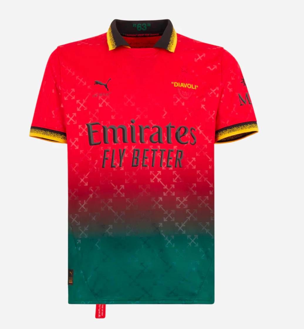 AC Milan x Off-White 2025/2026 (ROT)
