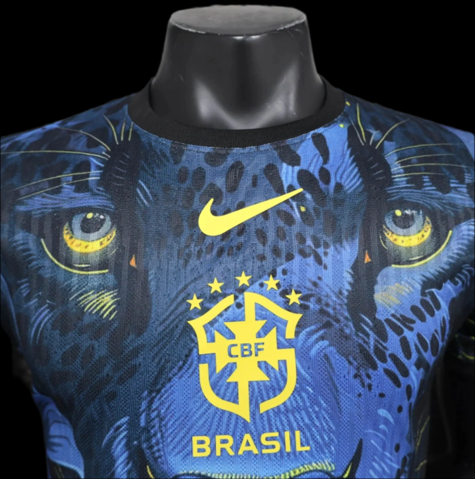 Brasilien Blau Panther 2024/2025 Sonderedition Trikot