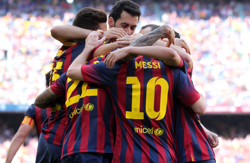 Barcelona Retro Trikot 2013/2014
