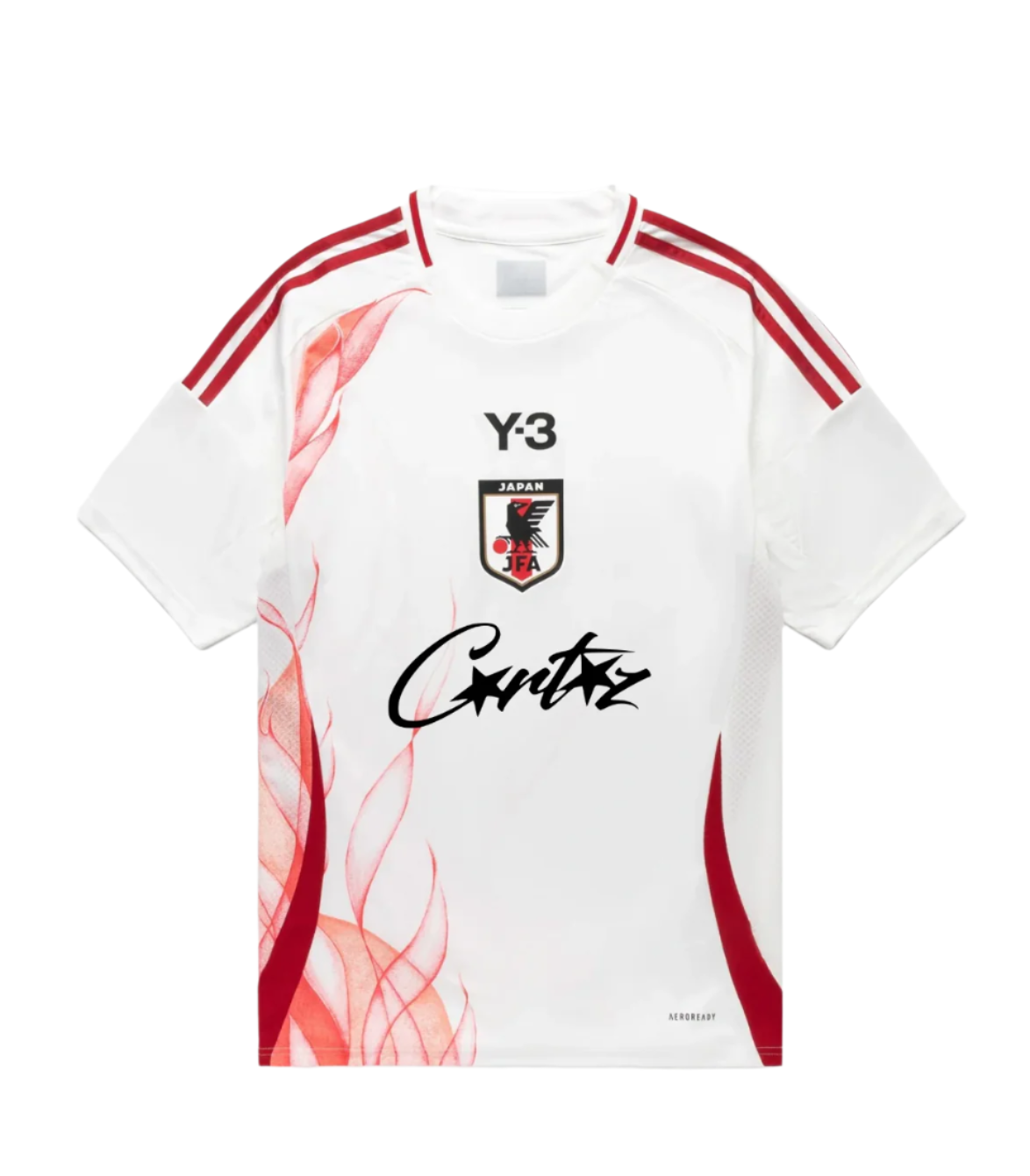Japan x Corteiz Sonderedition weißes Trikot