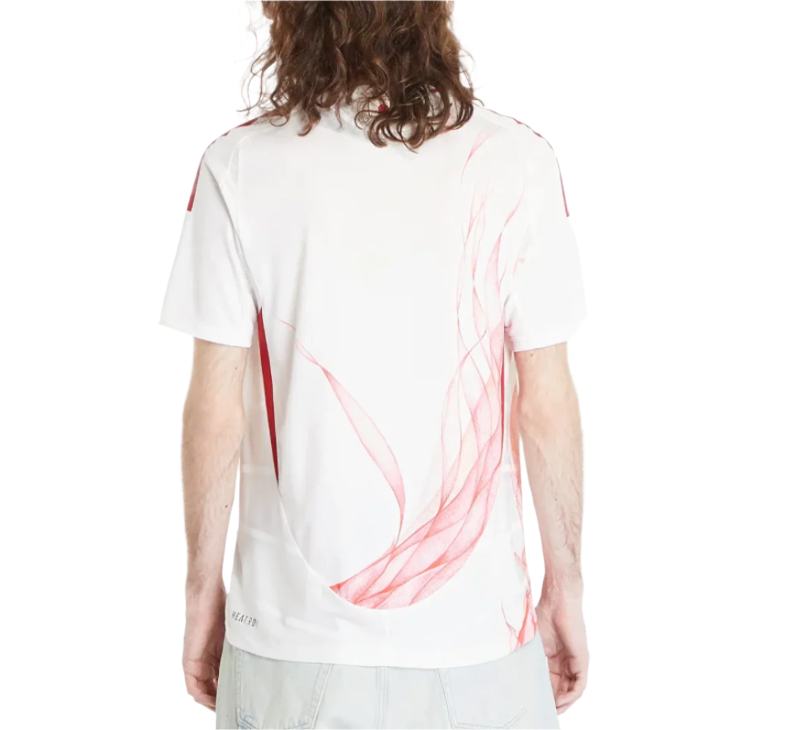 Japan x Corteiz Sonderedition weißes Trikot
