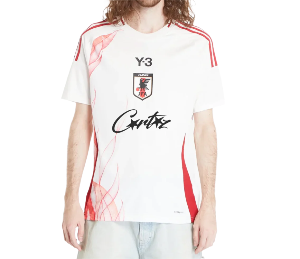 Japan x Corteiz Sonderedition weißes Trikot