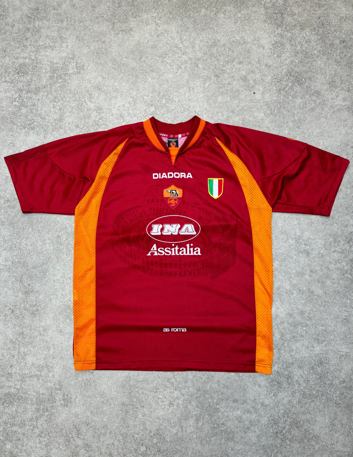 AS Roma 1997/1998 Heim Retro-Trikot