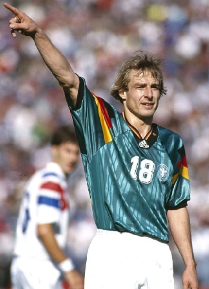 Deutschland Auswärts Retro-Trikot 1992