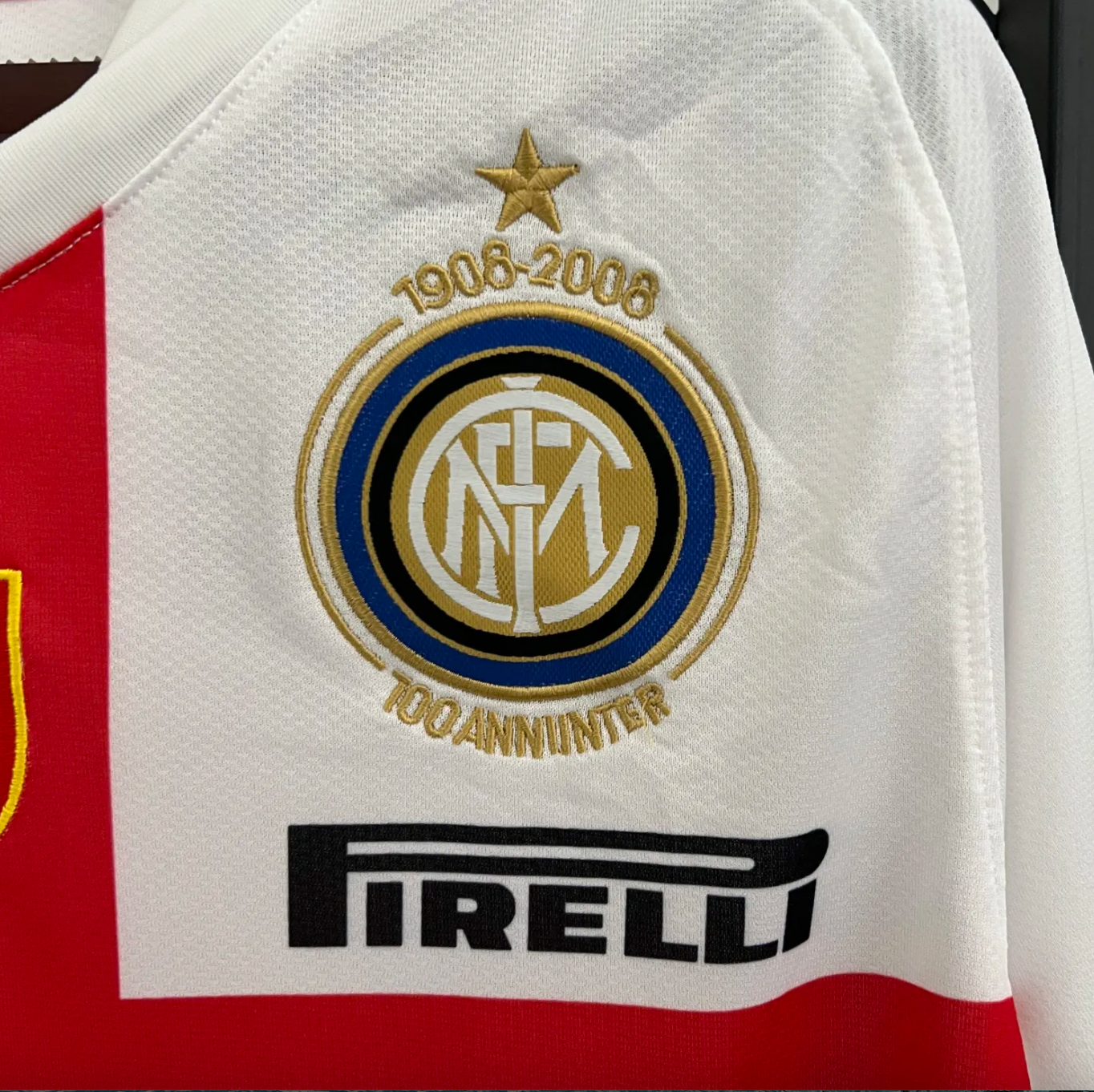 Inter Mailand Rotes Kreuz Trikot 2007/2008