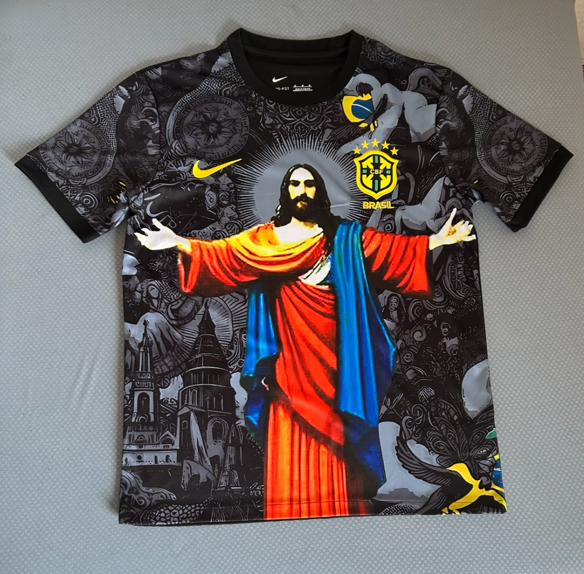 Brasilien Jesus Christus der Erlöser 25/26 Sonderedition Hemd
