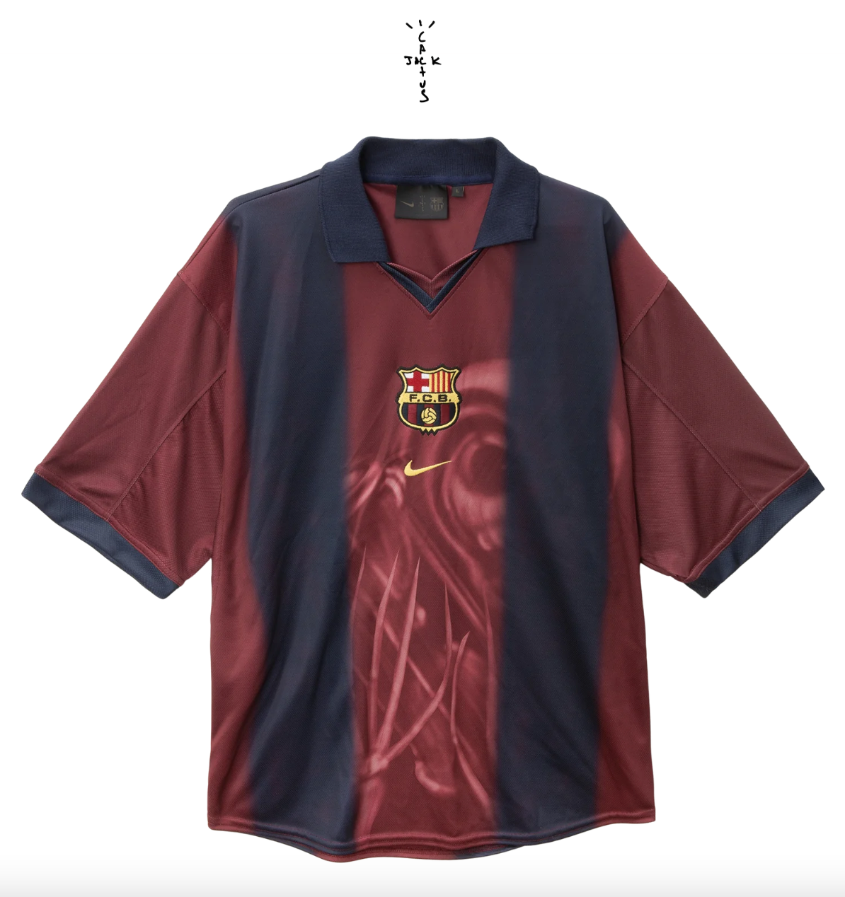 Barcelona x Travis Scott Skelett-Trikot