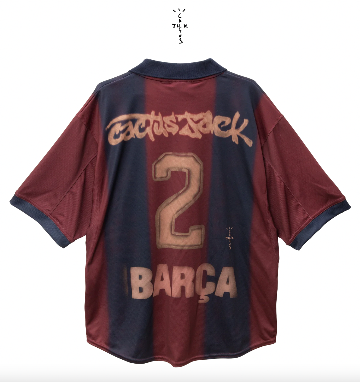 Barcelona x Travis Scott Skelett-Trikot