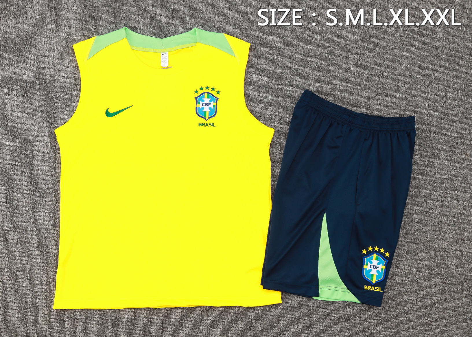 Brasilien Ärmelloses Sommer-Set