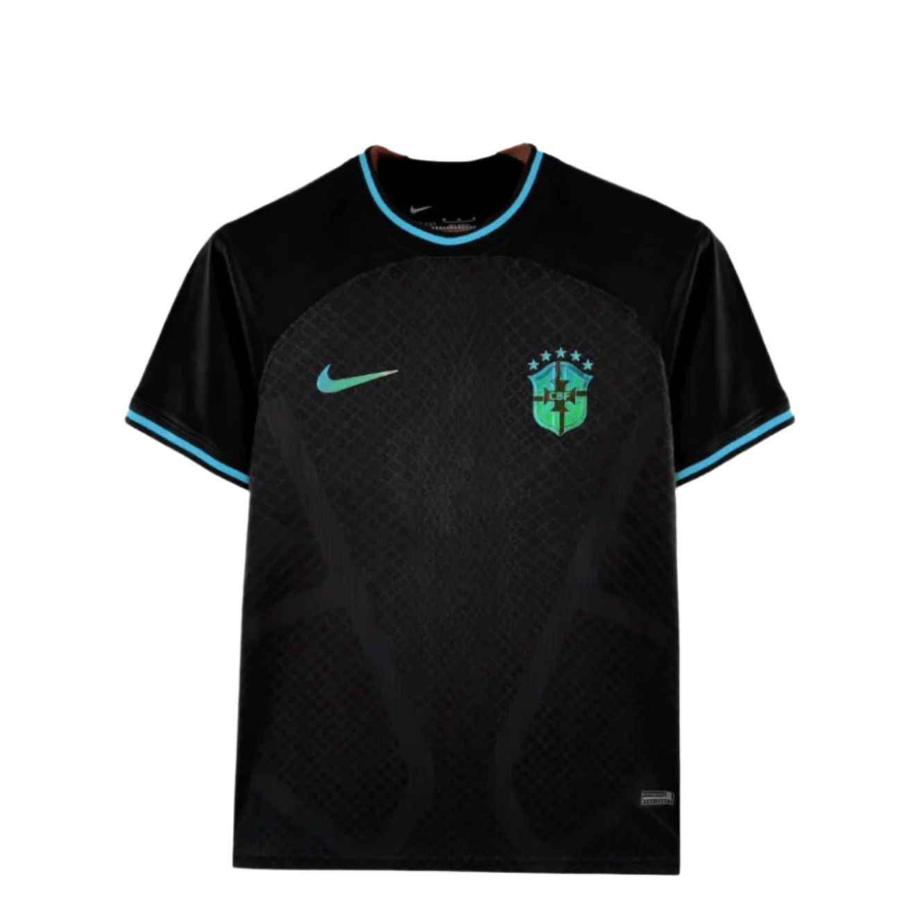 BRASILIEN 22/23 Schwarzes Konzepttrikot