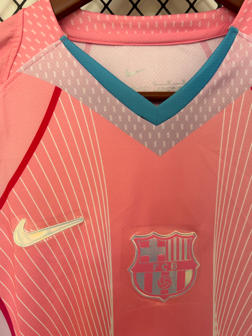 FC Barcelona 2025–26 Pinkes Kindertrikot